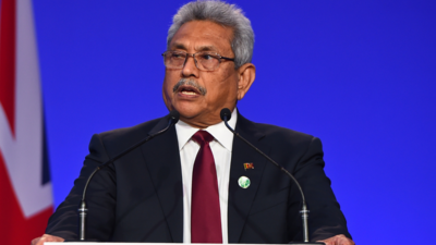Sri Lanka's President Gotabaya leaves for Singapore from Maldives