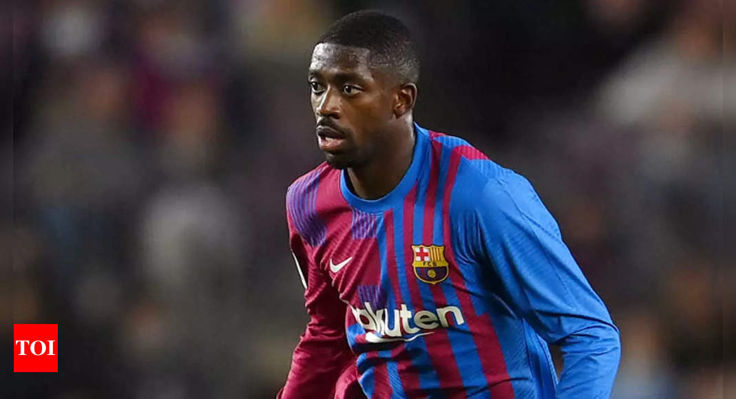 Dembele re-signs with Barcelona until 2024 | Football News – Times of India