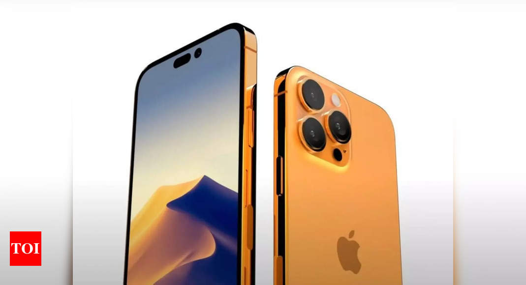 Here’s how the iPhone 14 Pro Max may look like - Times of India