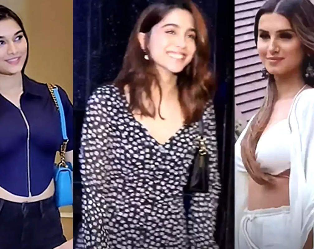 
#CelebrityEvenings: From Saiee Manjrekar to Tara Sutaria, Bollywood celebs spotted in Mumbai

