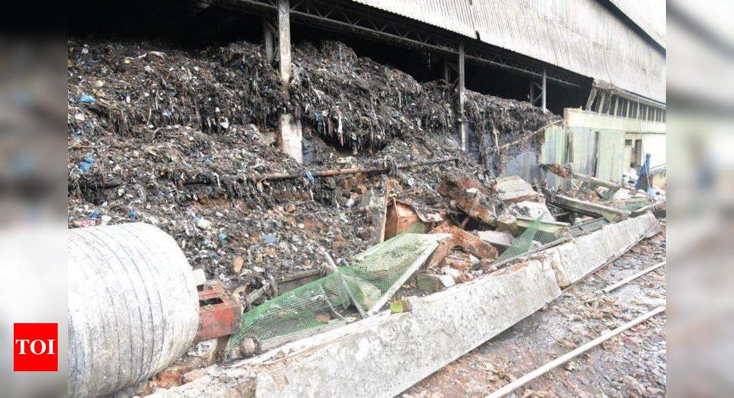 Another wall of Sonsoddo shed collapses