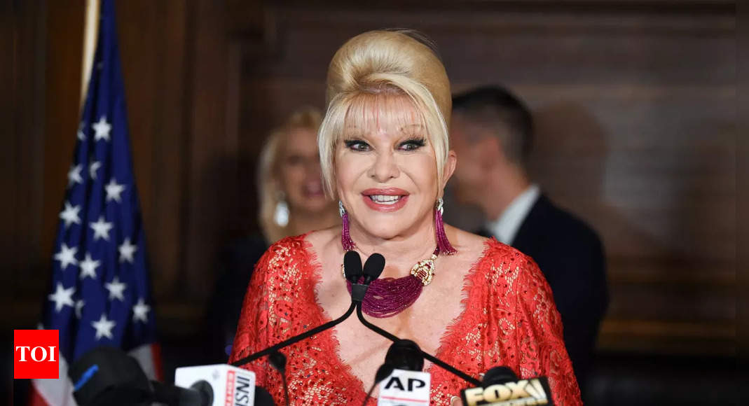 Ivana Trump, first wife of Donald Trump, dies at 73 – Times of India