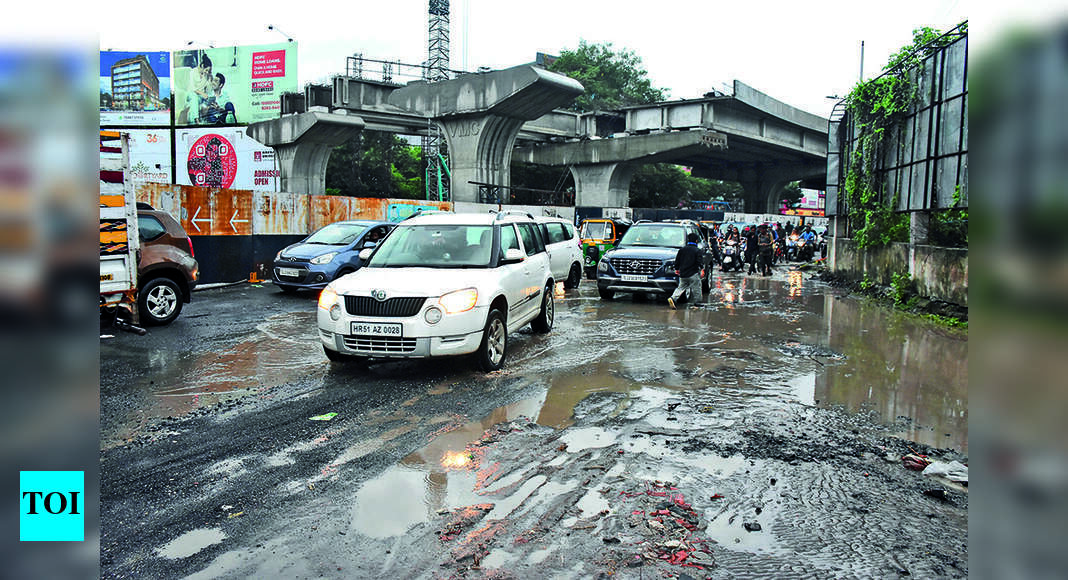 Longest Flyover Biggest Nightmare This Monsoon Vadodara News Times Of India