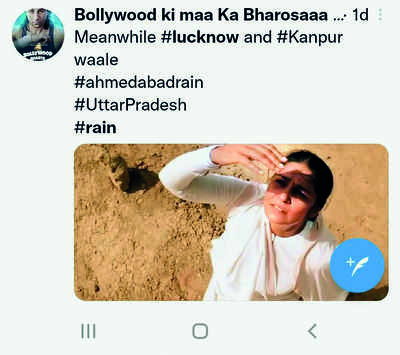 When Will It Rain In Lucknow? Funny Memes Flood Social Media Platforms |  Lucknow News - Times of India