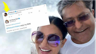 'It all started from here': Lalit Modi's old tweet asking Sushmita Sen to reply to his SMS goes viral on social media
