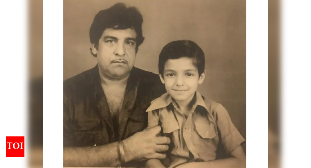 Vinay Anand shares a major throwback photo with his father Ravi Anand ...