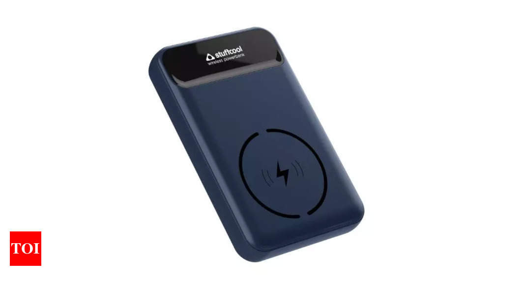 Stuffcool 10000mAh Magnetic Wireless Powerbank launched at Rs 4,990 – Times of India