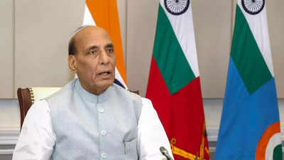 Defence minister Rajnath Singh launches stealth frigate