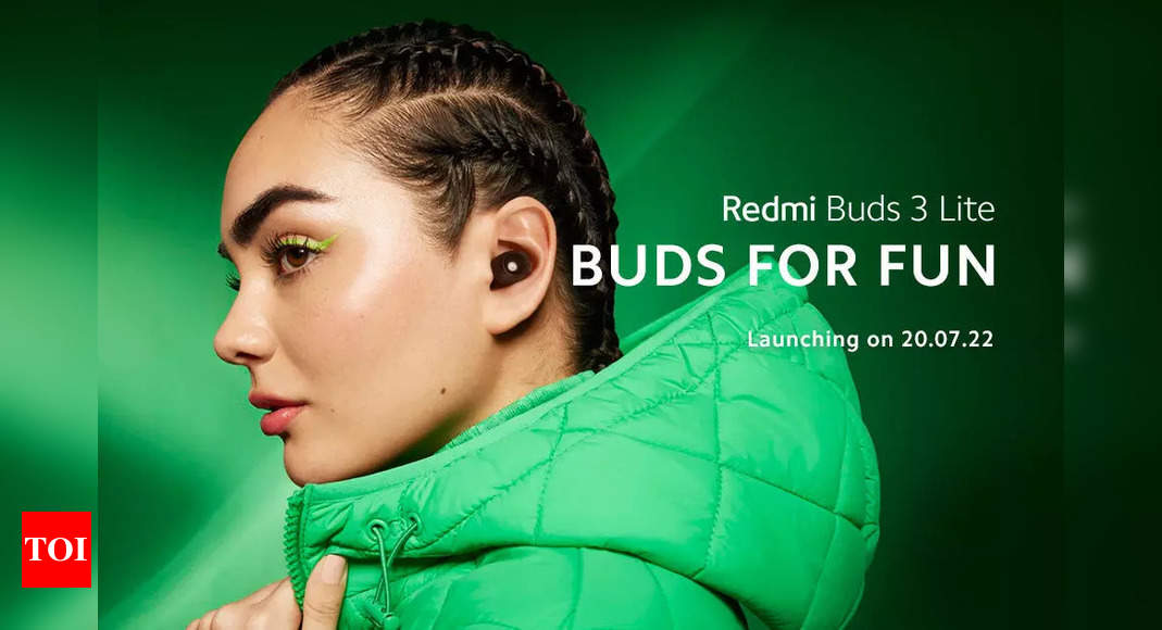 Redmi Buds 3 Lite true wireless earbuds to launch in India on July 20 – Times of India