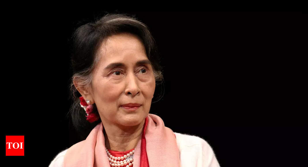 Myanmar’s Suu Kyi testifies in election fraud trial – Times of India