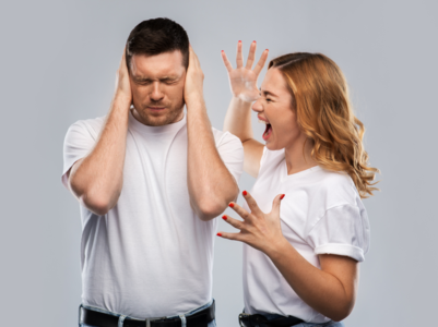 "My wife does no work and always yells at me"