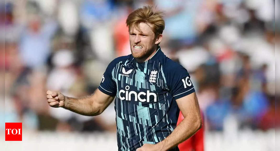 England all-rounder David Willey back in love with cricket | Cricket News – Times of India