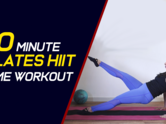 10 minute Pilates HIIT home workout