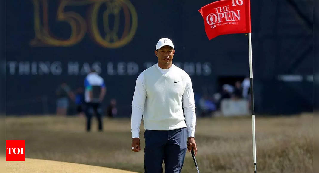 Tiger Woods Set To Miss British Open Cut | Golf News - Times Of India