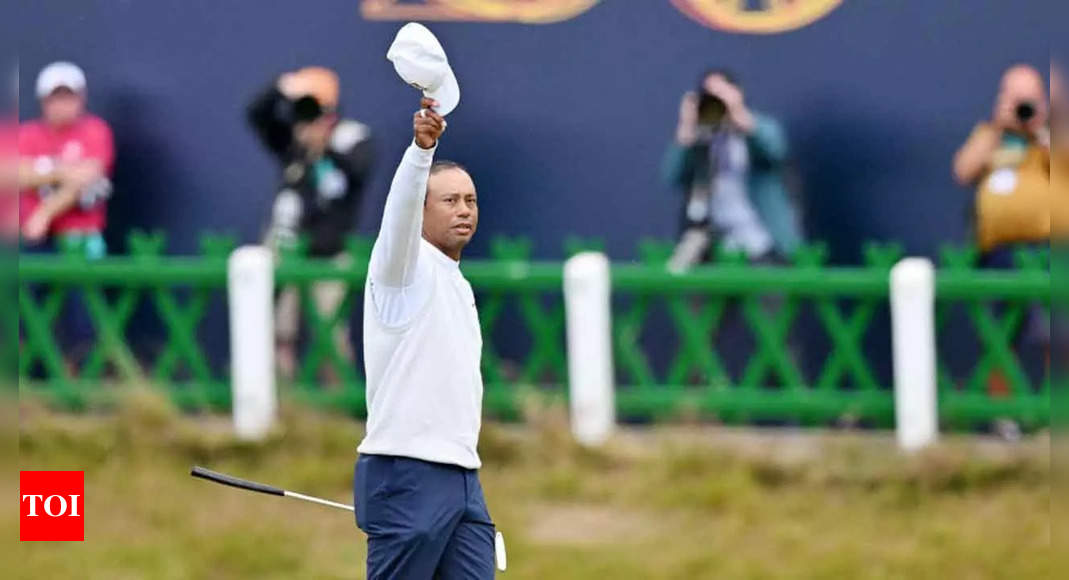 Tiger Woods misses Open cut, unsure of St. Andrews return | Golf News – Times of India