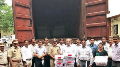 Maharashtra: Heroin worth Rs 363 crore seized from container that had arrived at JNPT