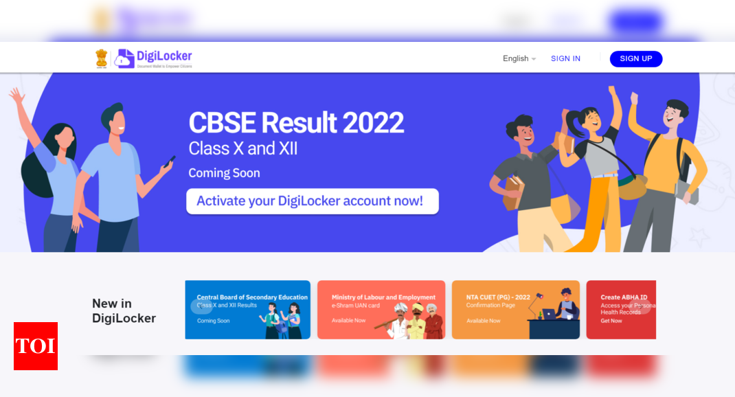 Digilocker CBSE How to create DigiLocker new account to access CBSE