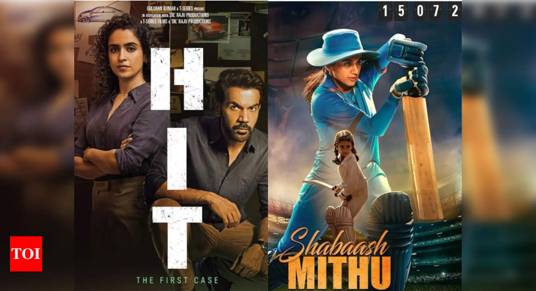 ‘HIT: The First Case’ and ‘Shabaash Mithu’ register poor box office collections on Day 1 – Times of India