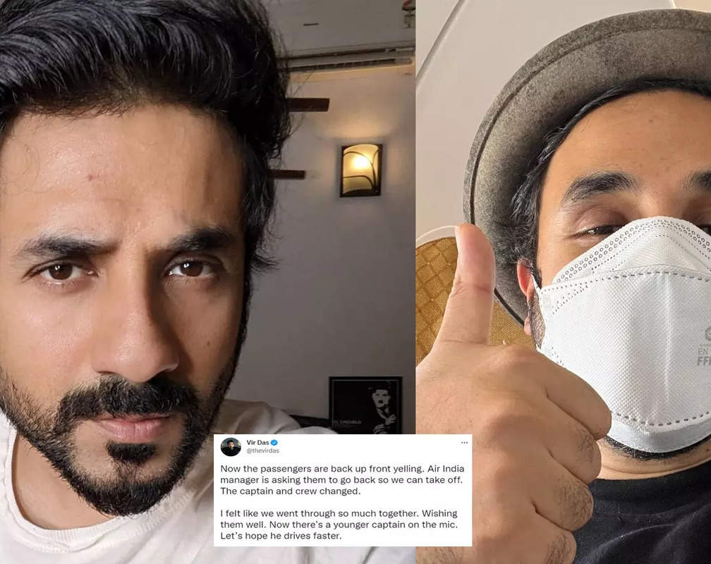 
Vir Das gets stuck on a plane for almost 5 hours: 'Passengers have begun to revolt'
