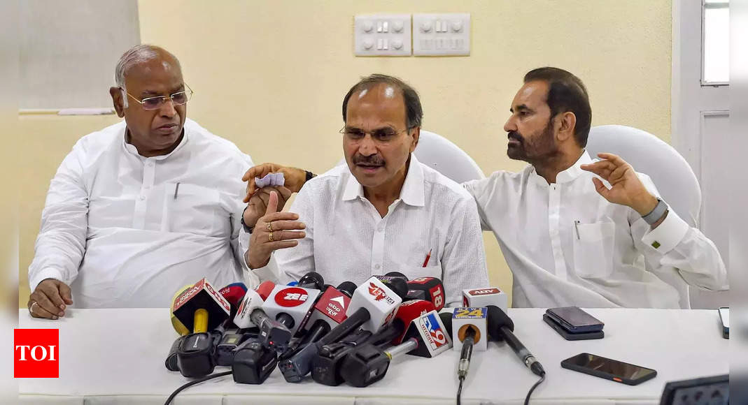 Have demanded discussion on Agnipath, unemployment, farmers’ issues: Cong’s Adhir Ranjan Chowdhury | India News – Times of India