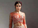 Deepti Gujral raises the oomph factor as she poses in a traditional attire.