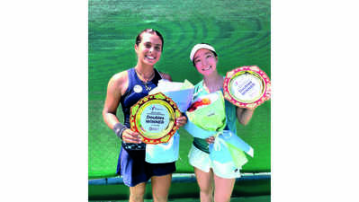 Ankita wins doubles crown in Nur-Sultan
