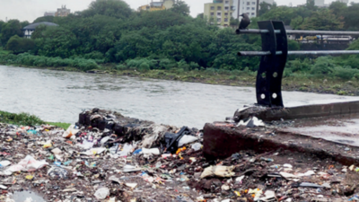 Plastic blocks Pune’s drains, rainwater flow | Pune News – Times of India