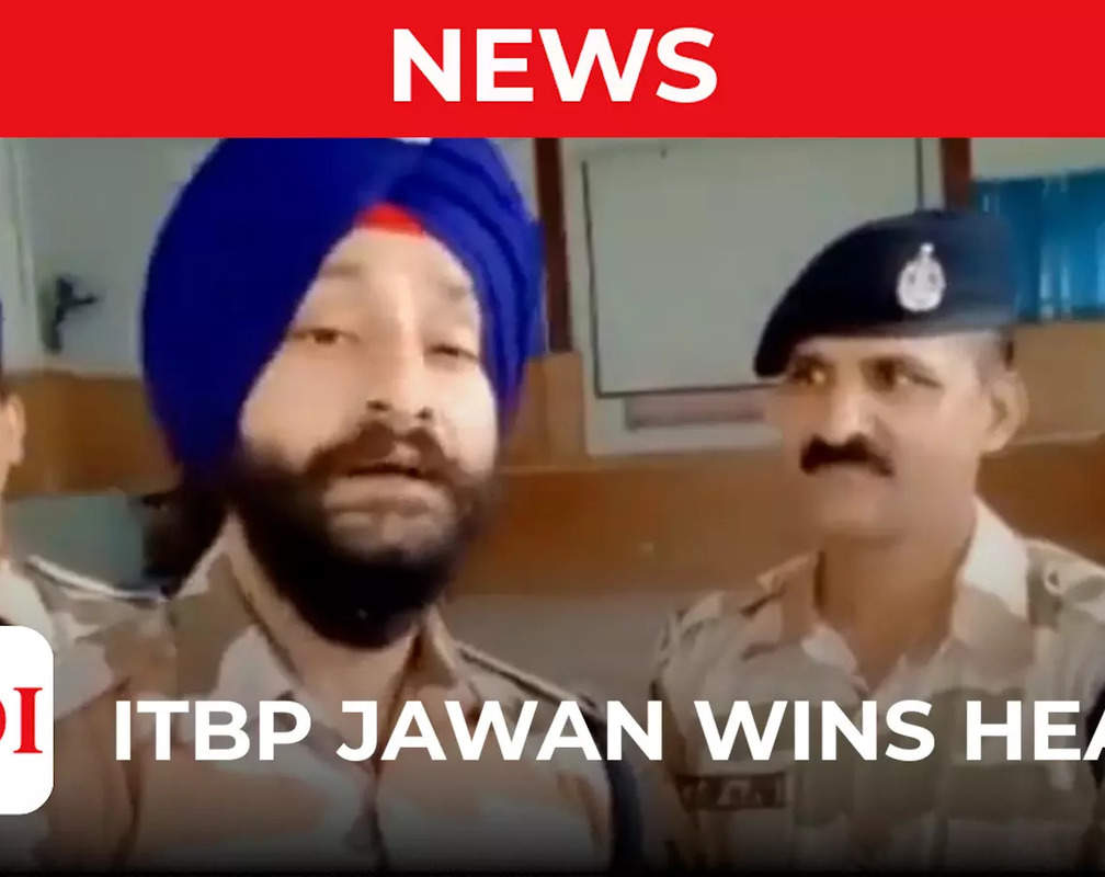 
Watch: ITBP jawan’s melodious voice wins heart

