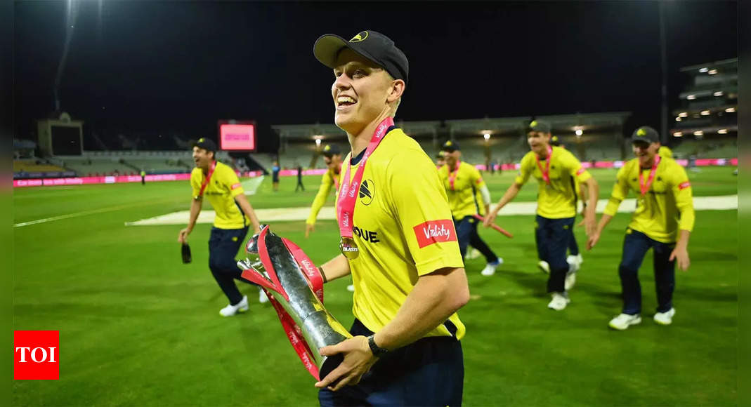 Aussies star as Hampshire beat Lancashire to win T20 Blast final by one run | Cricket News – Times of India