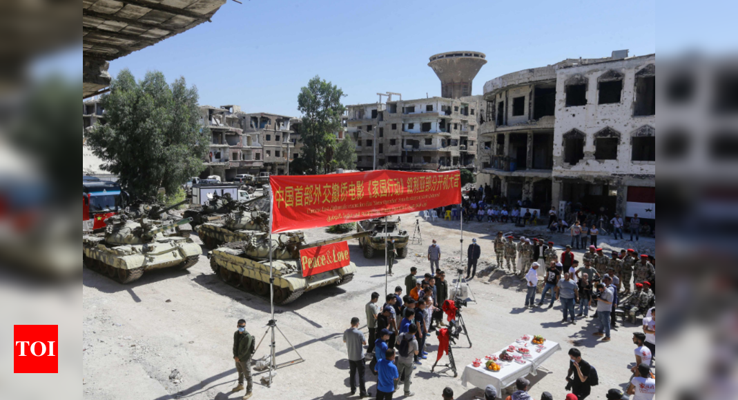 IS ex-bastion in Syria hosts Jackie Chan film shoot – Times of India