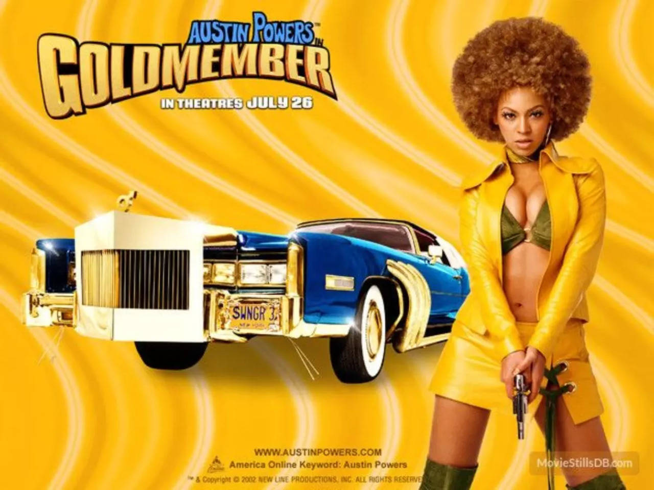Beyonce disapproved looking thin on 'Austin Powers In Goldmember' 2002  poster | English Movie News - Times of India