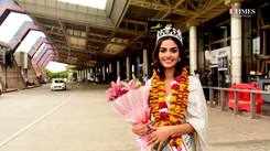 Femina Miss India 2022 Ist runner-up Rubal Shekhawat receives a warm welcome in Jaipur