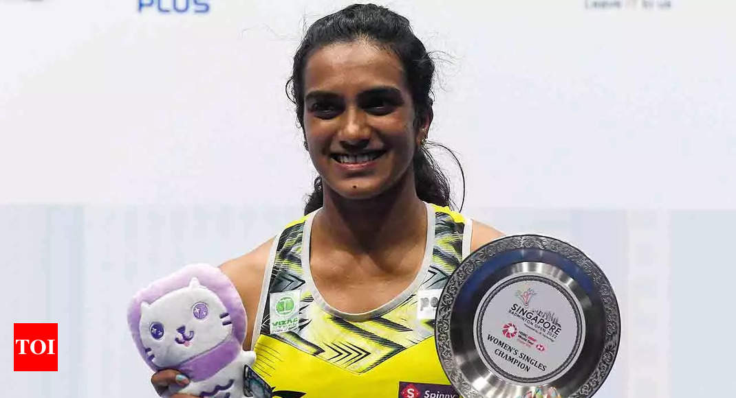 P V Sindhu Sexy Video - PV Sindhu clinches Singapore Open title | Badminton News - Times of India