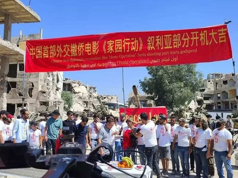 Jackie Chan's 'Home Operation' film shoot begins in Syrian ghost town