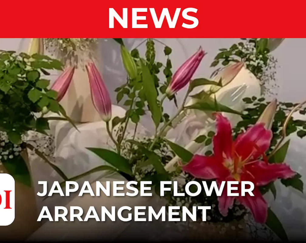 
Pune: Raja Ravi Varma Art Gallery showcases Japanese floral art
