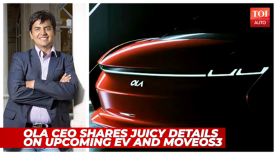 'Sportiest electric car in India': Ola CEO shares EV silhouette and details about MoveOS3