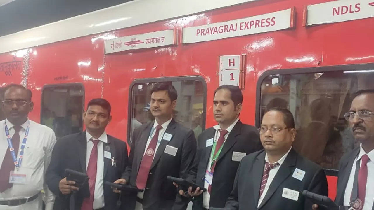 SWR introduces hand held terminals in most of its trains on board for the  benefit of passengers