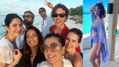 Ileana D’Cruz shares unseen picture from Katrina Kaif's birthday featuring Vicky Kaushal and other friends; Is she dating Kat's brother?