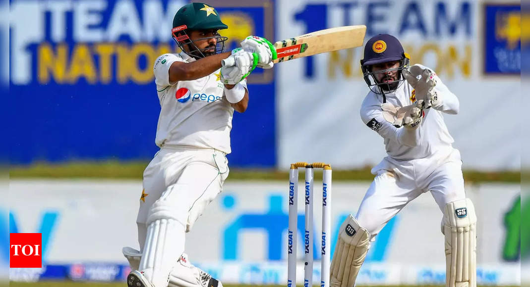 Sri Lanka vs Pakistan, 1st Test: Babar’s resolute century leads Pakistan fightback against Sri Lanka | Cricket News – Times of India