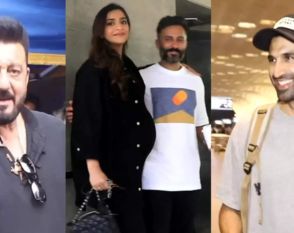 
#CelebrityEvenings: From Sonam Kapoor-Anand Ahuja to Sanjay Dutt-Aditya Roy Kapur to Kirti Sanon-Bhumi Pednekar, Bollywood celebs get spotted in Mumbai
