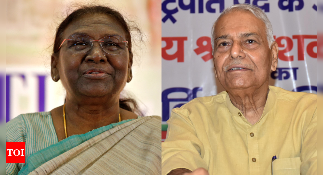 Murmu: Droupadi Murmu vs Yashwant Sinha: India set to elect its 15th ...