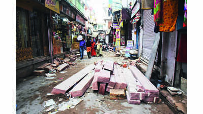 Govt apathy mars heritage road project in Jodhpur, traders lose biz