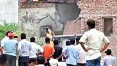 UP: Moradabad SDM who sent bulldozer to raze trader's house removed