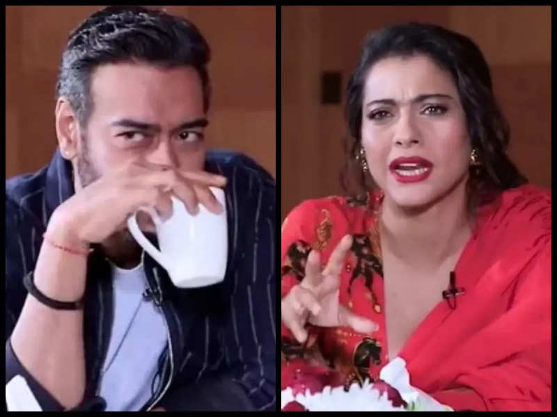 Ajay Devgn hilariously trolls Kajol as he drops a video on World Listening Day; fans say, 'Hope you took permission from her before uploading'