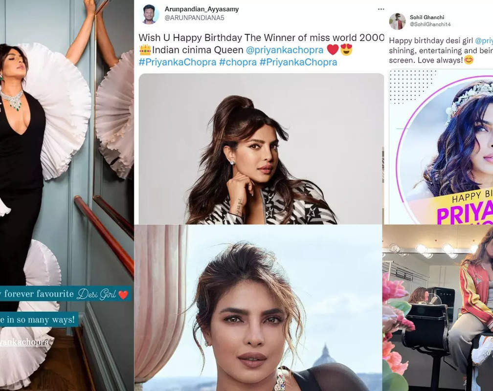 
Happy Birthday, Priyanka Chopra Jonas: Fans and friends extend best wishes to the actress: 'You inspire in so many ways'
