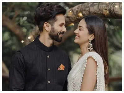 Mira Rajput says 'I got my eyes on you' as she shares a dreamy photo with Shahid Kapoor from Sanah Kapur's wedding