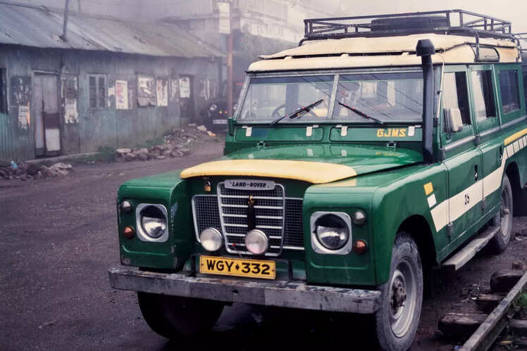 Series-I Land Rovers, Darjeeling, India