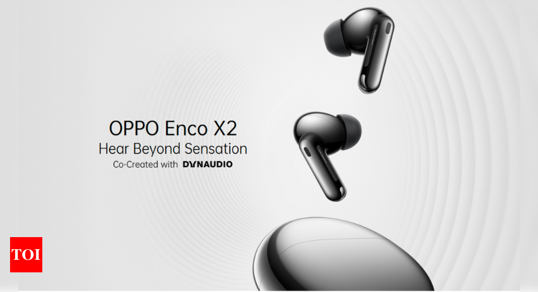 Oppo Enco X2 wireless earbuds with ANC launched in India: Specifications, price and more – Times of India