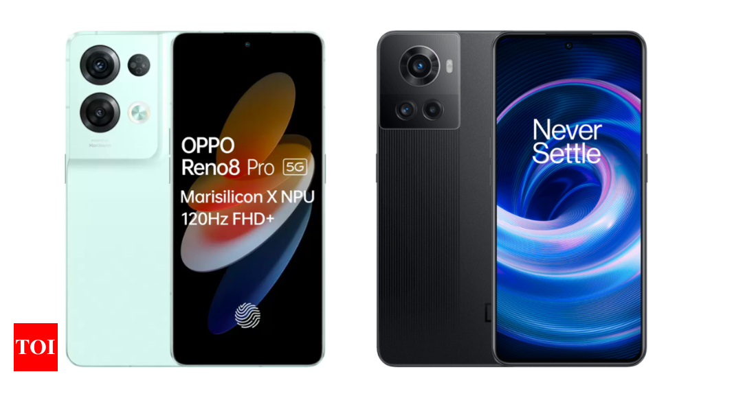 Oppo Reno 8 Pro vs OnePlus 10R: How do the two affordable premium smartphones compare – Times of India