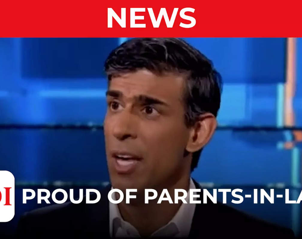 
Incredibly proud of parents-in-law: Rishi Sunak
